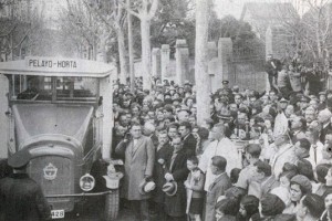Autobus Barcelona - Horta, 1938